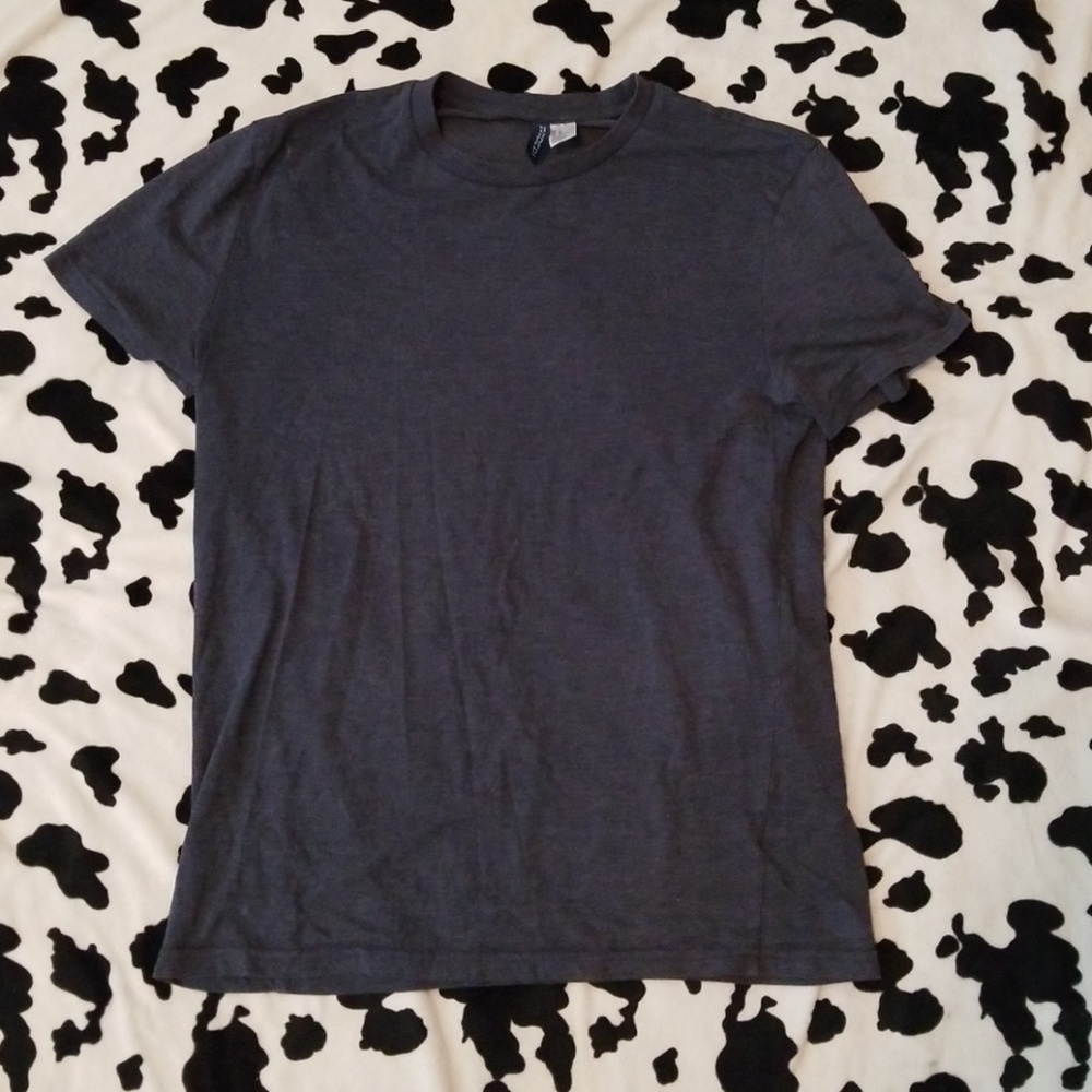 Solid blue t shirt